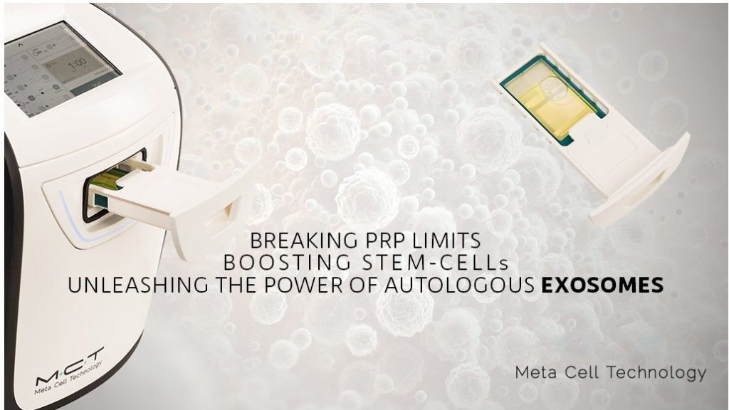 Scientific illustration showing PRP vs MCT activation
